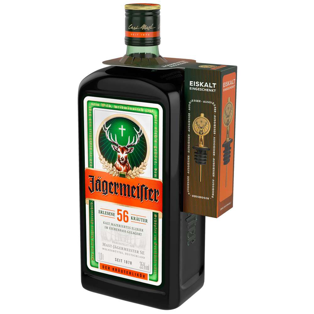 Produktabbildung Jägermeister Kräuterlikör, 35 %