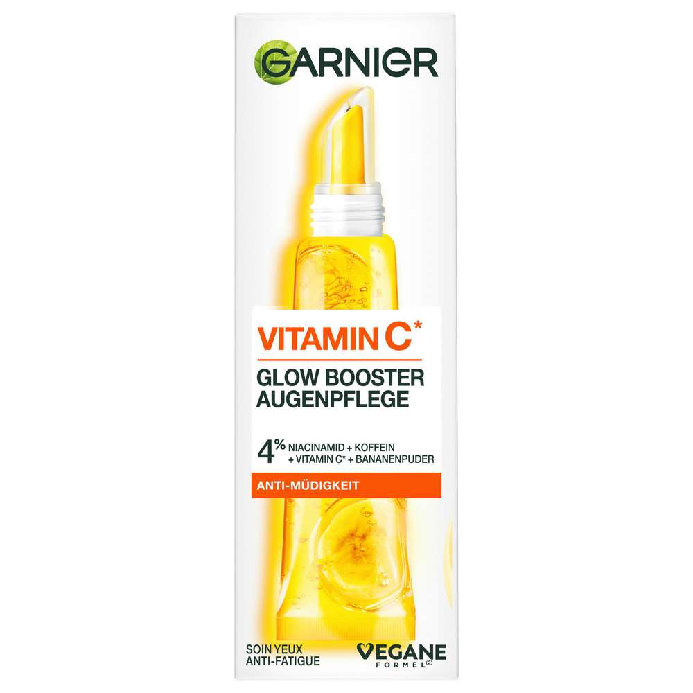 Produktabbildung Garnier Augenpflege Skin Active, Glow Booster Vitamin C