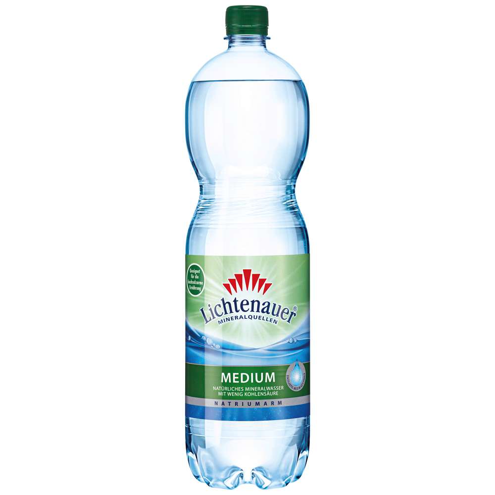 Produktabbildung Lichtenauer Mineralwasser, Medium