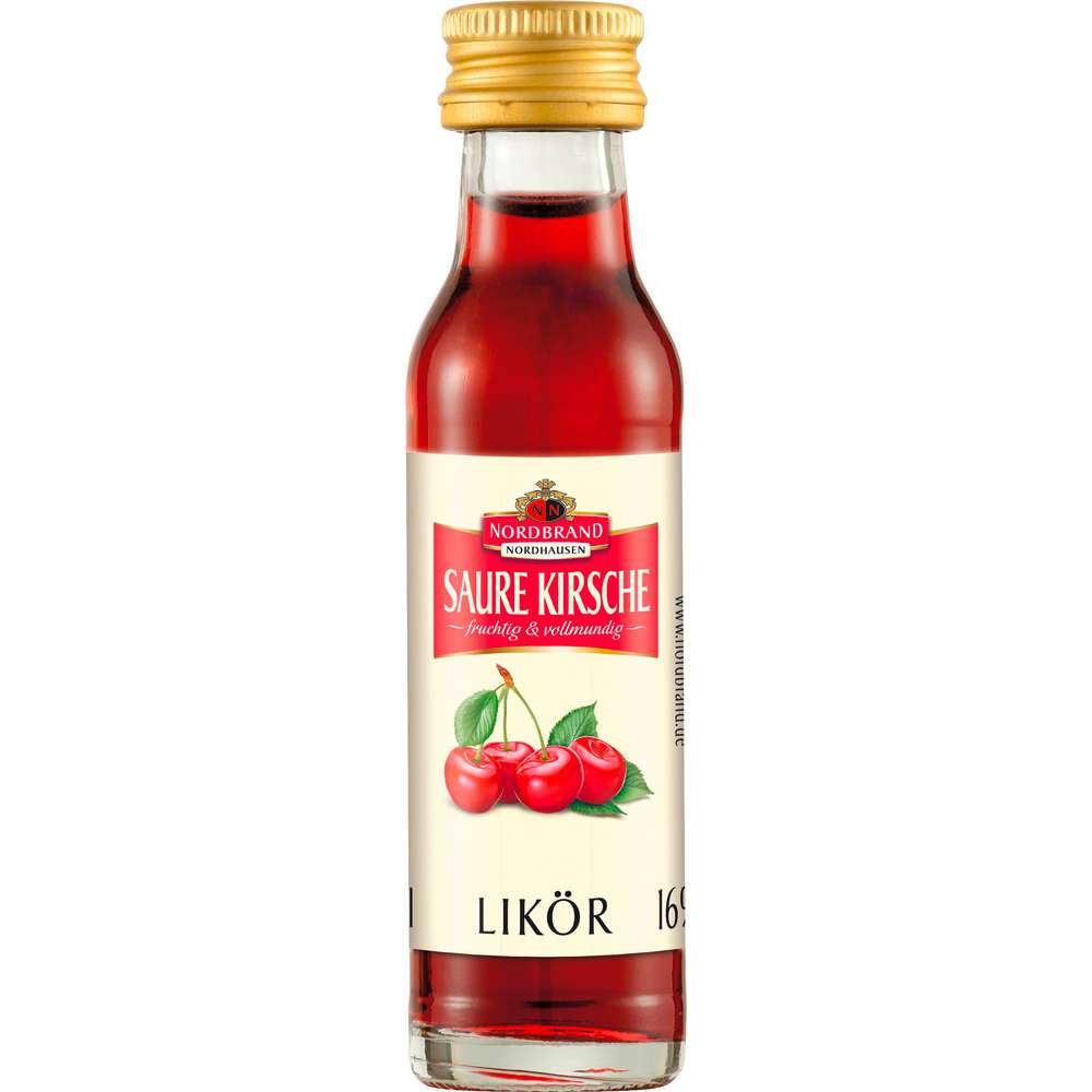 Produktabbildung Nordbrand Nordhausen Fruchtlikör, Saure Kirsche 16%