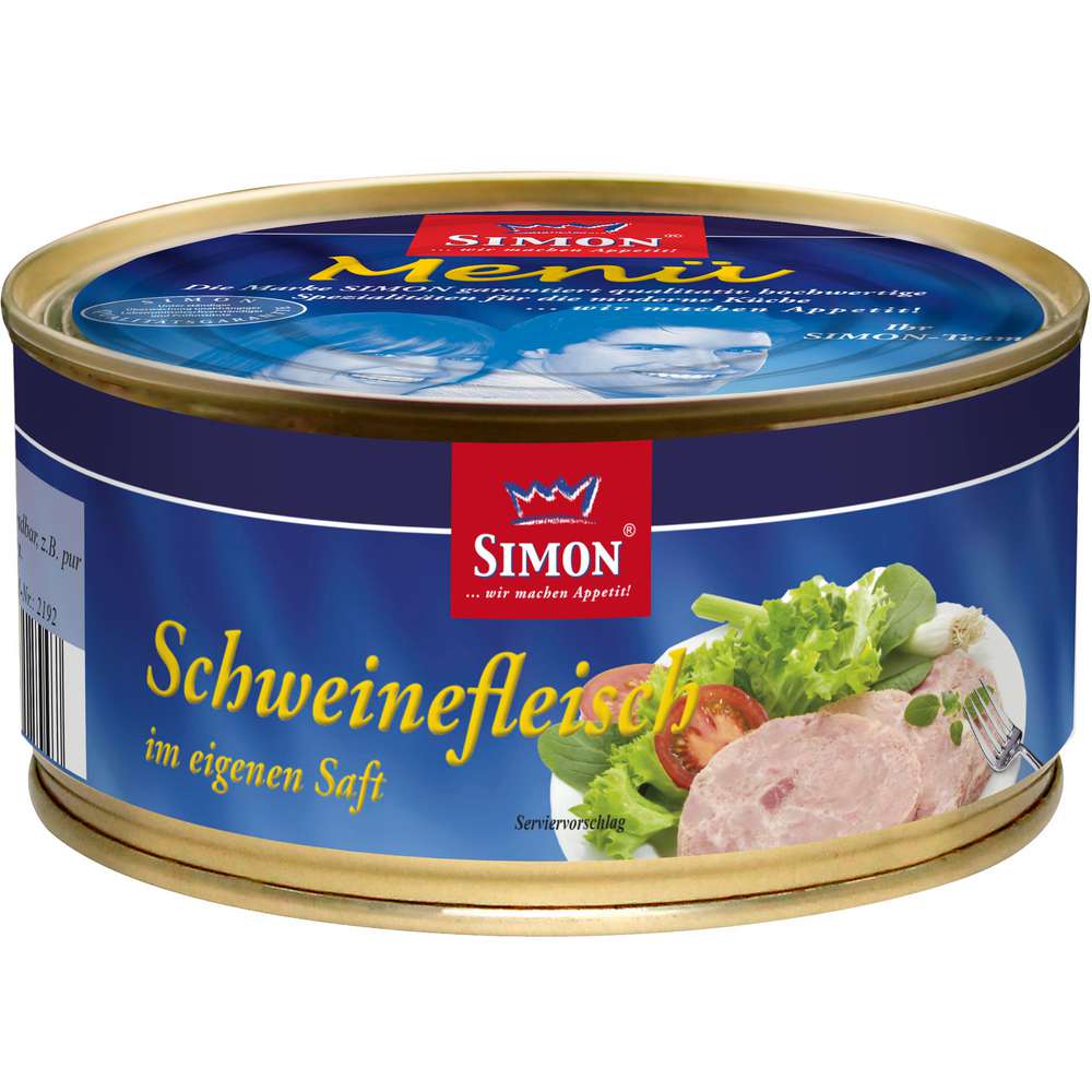 Produktabbildung Simon Schweinefleischkonserve