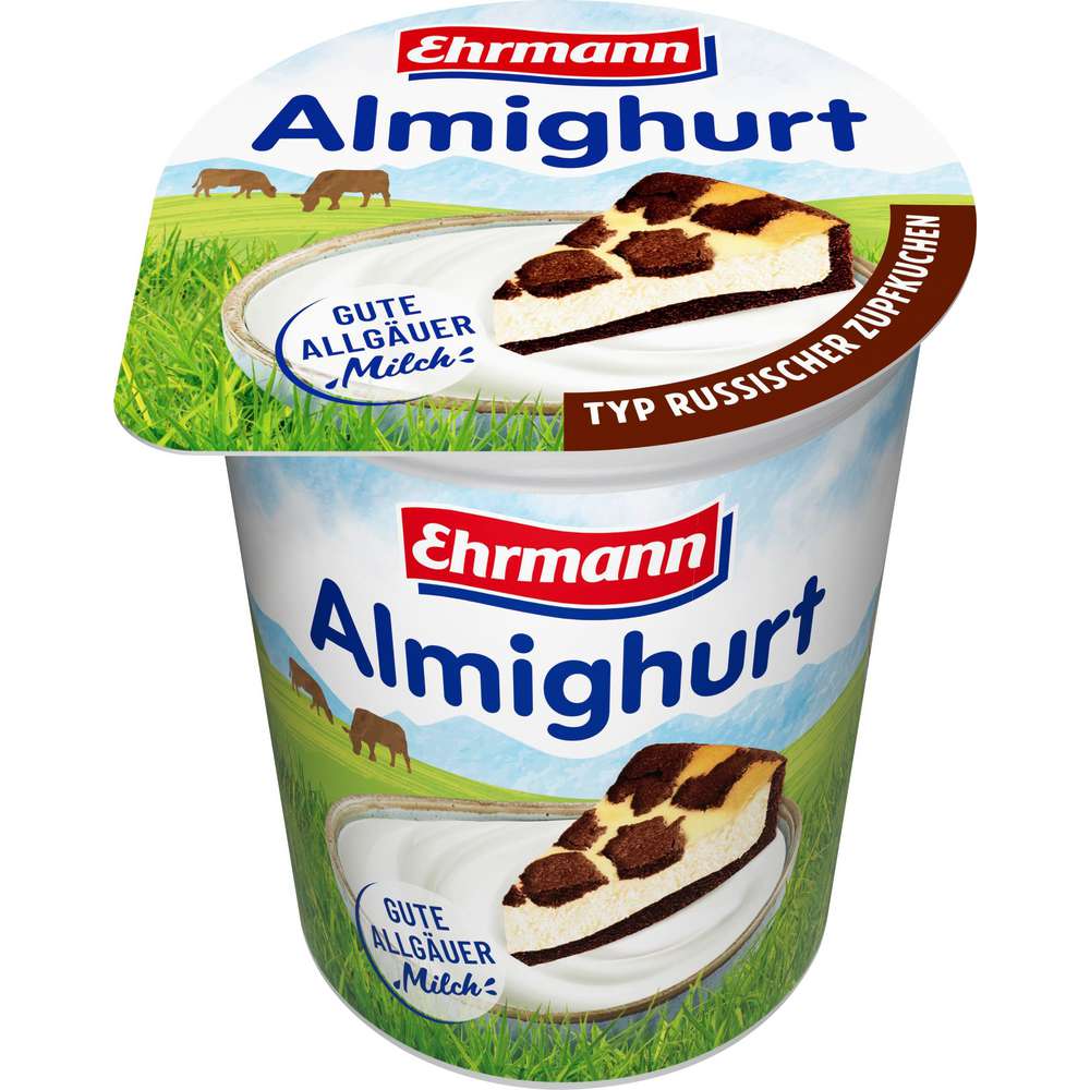 Produktabbildung Ehrmann Joghurt Almighurt, Russischer Zupfkuchen