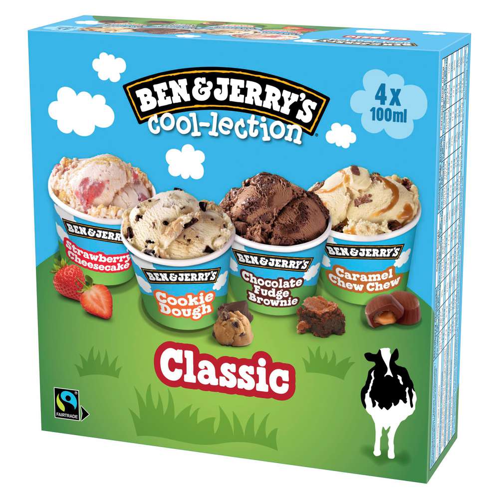 Produktabbildung Ben & Jerry's Eis, Classic Cool-lection