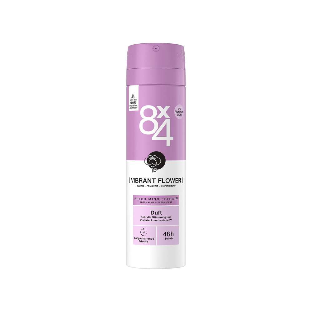 Produktabbildung 8x4 Deo Spray, Vibrant Flower