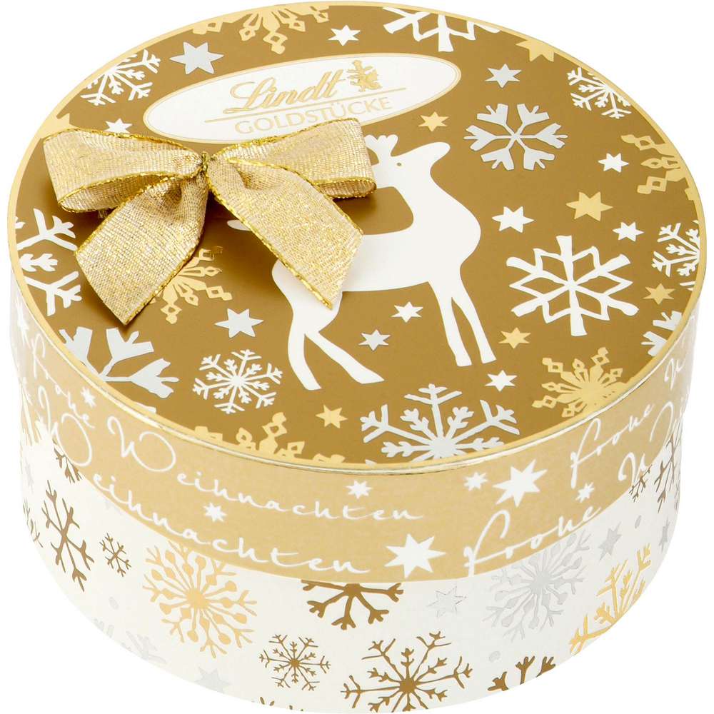 Produktabbildung Lindt Schokoladenkugeln Goldstücke