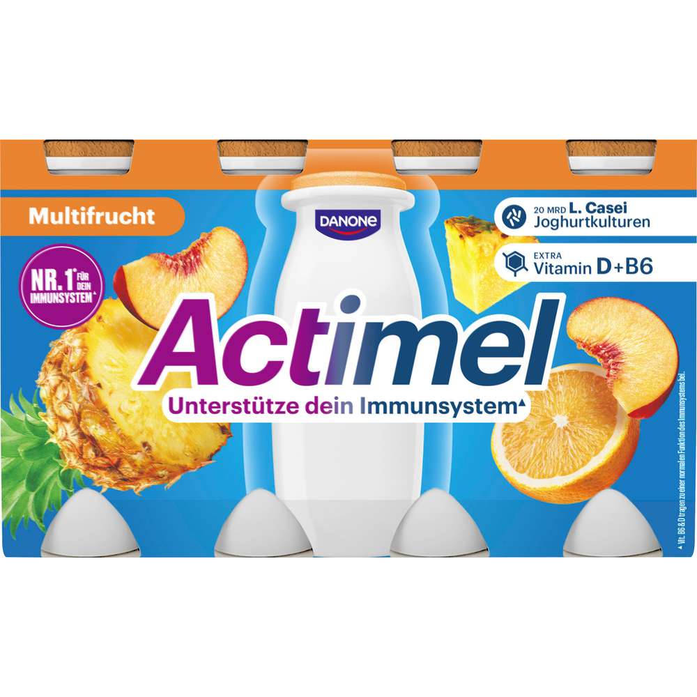 Produktabbildung Danone Actimel Trinkjoghurt, Multifrucht