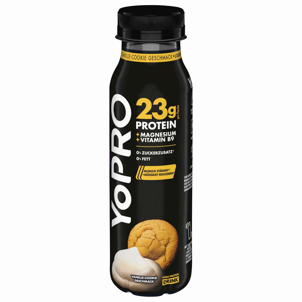 Produktabbildung Danone YoPRO Drink Vanille-Cookie