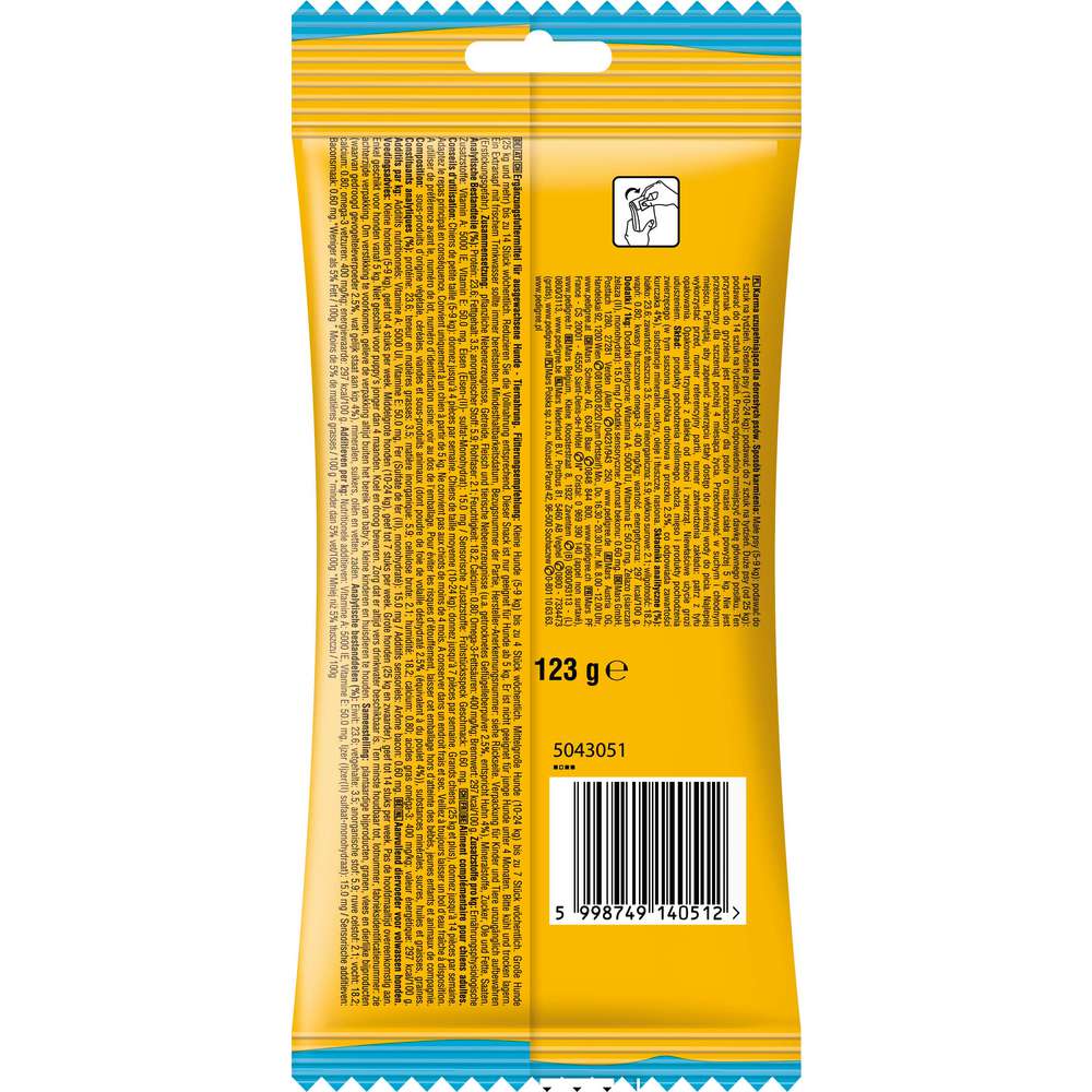 Produktabbildung Pedigree Hunde-Snack Rodeo Duos, Huhn/Schinken