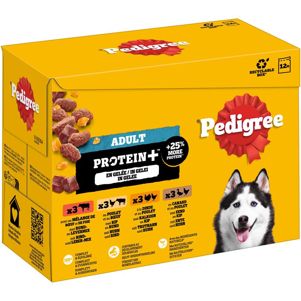 Produktabbildung Pedigree Hunde-Nassfutter in Sauce Mix