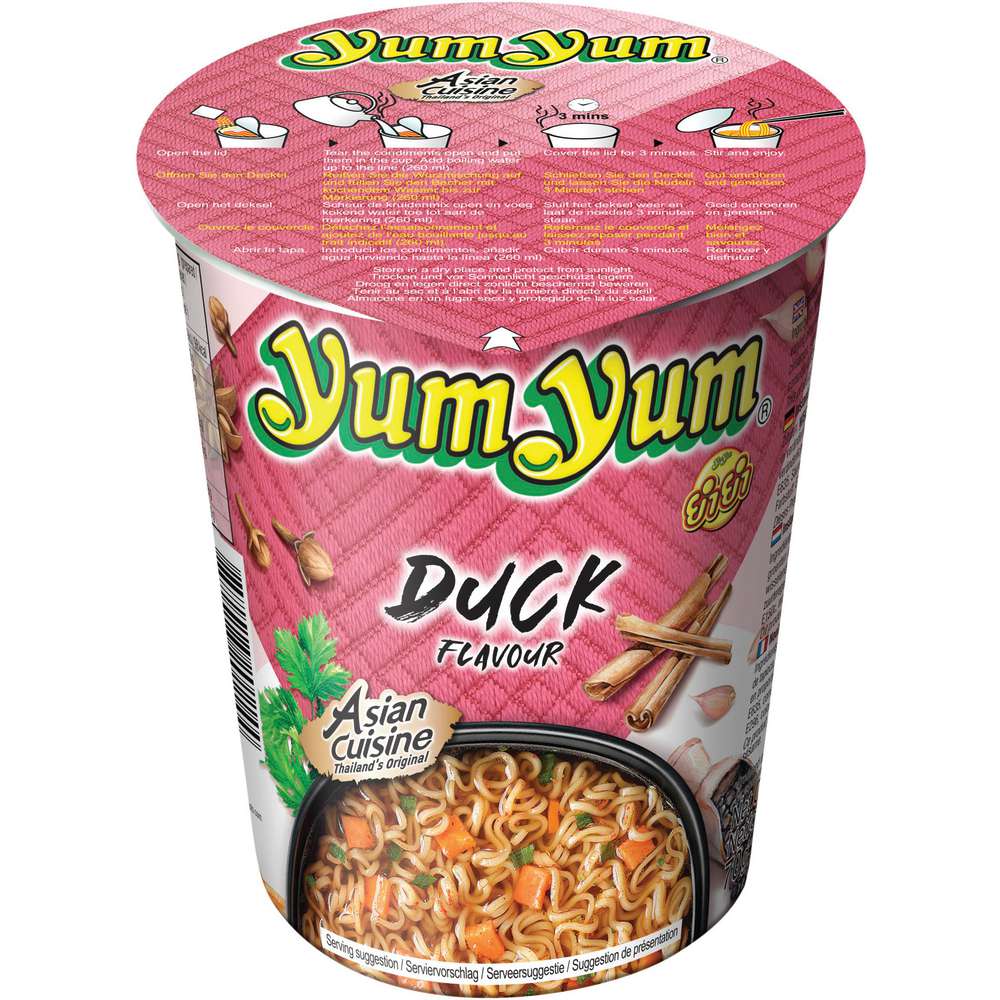 Produktabbildung Yum Yum Instandnudeln Cup, Ente