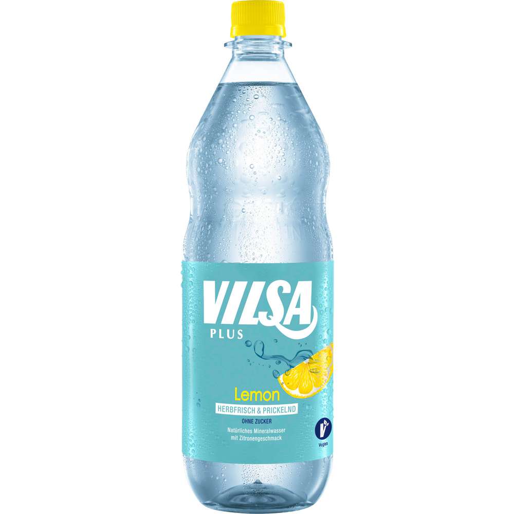 Produktabbildung Vilsa Mineralwasser mit Lemon, ohne Zucker