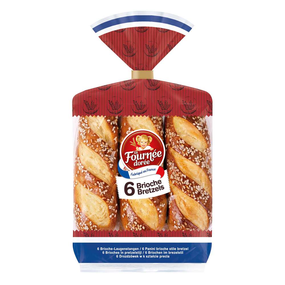 Produktabbildung La Fournee Doree Laugen-Brioche Stangen