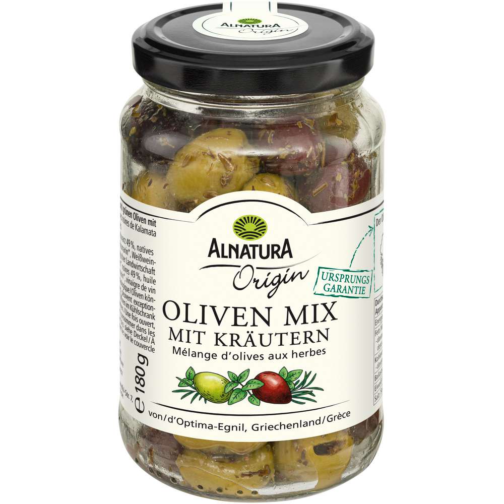 Produktabbildung Alnatura Olivenmix mit Kräutern