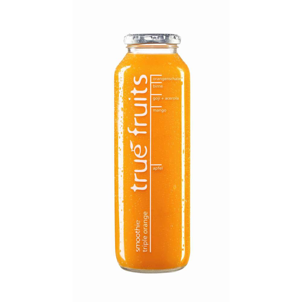 Produktabbildung True Fruits Smoothie triple orange