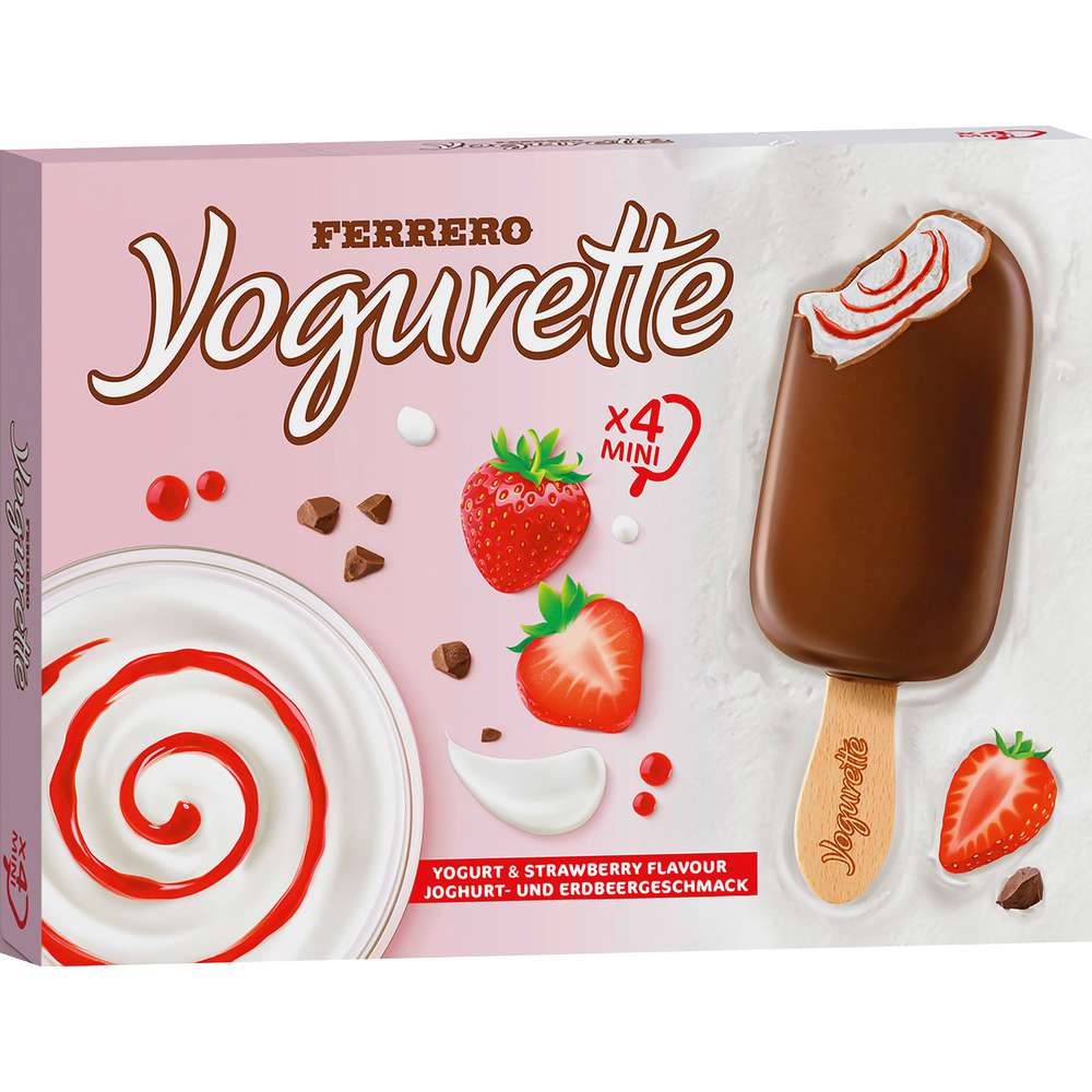Produktabbildung Ferrero Stiel-Eis, Yogurette