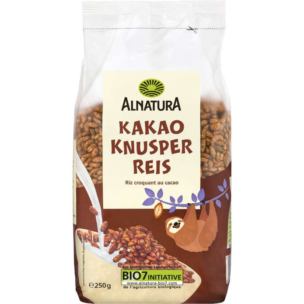 Produktabbildung Alnatura Bio Kakao Knusper Reis