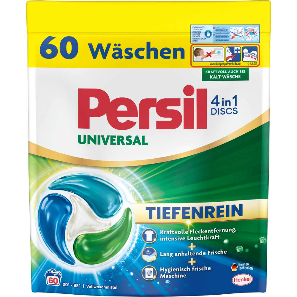 Produktabbildung Persil Universal-Waschmittel Discs 4in1