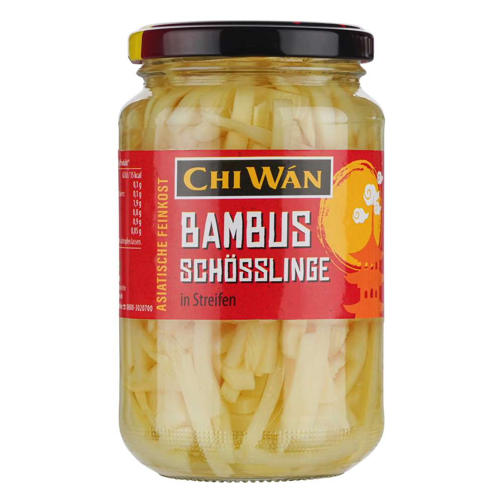 Produktabbildung Chi Wan Bambusschöslinge in Streifen