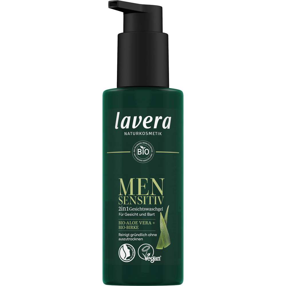Produktabbildung lavera Waschgel Men 2in1, Bio Aloe Vera-Bio Birke