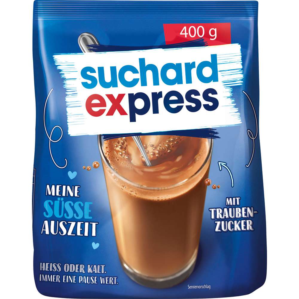 Produktabbildung Suchard Express Kakao, mit Traubenzucker