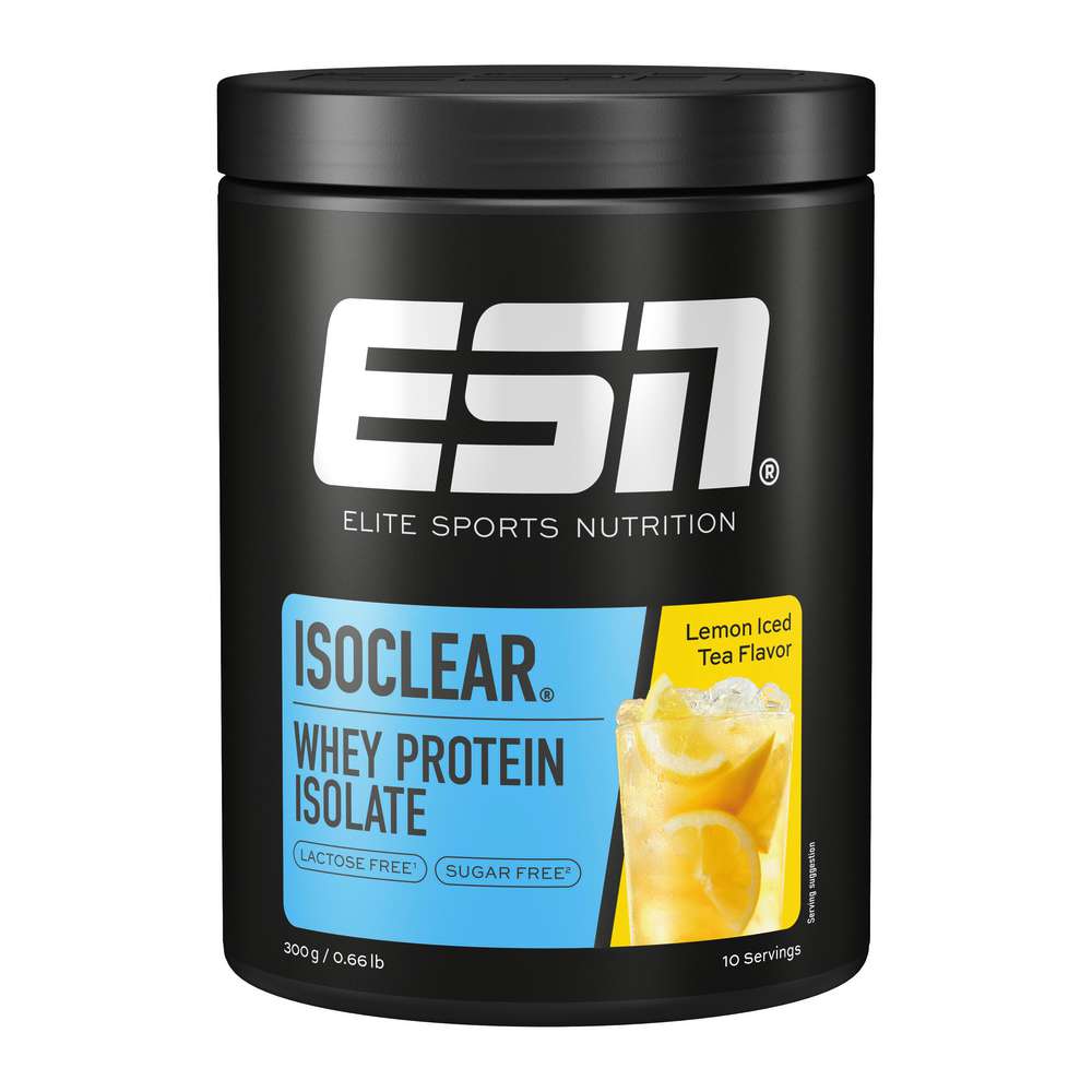 Produktabbildung ESN Isoclear Zitrone-Eistee