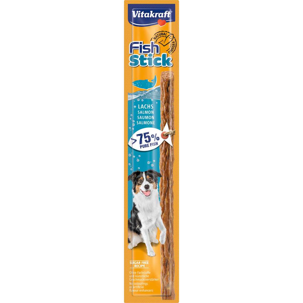 Produktabbildung Vitakraft Hunde-Snack Fish Stick, Lachs