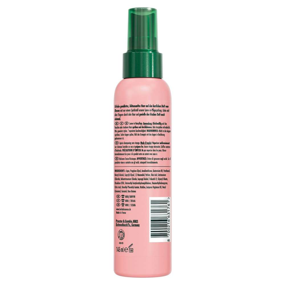 Produktabbildung Herbal Essences Leave-In Spray mit Rosenduft