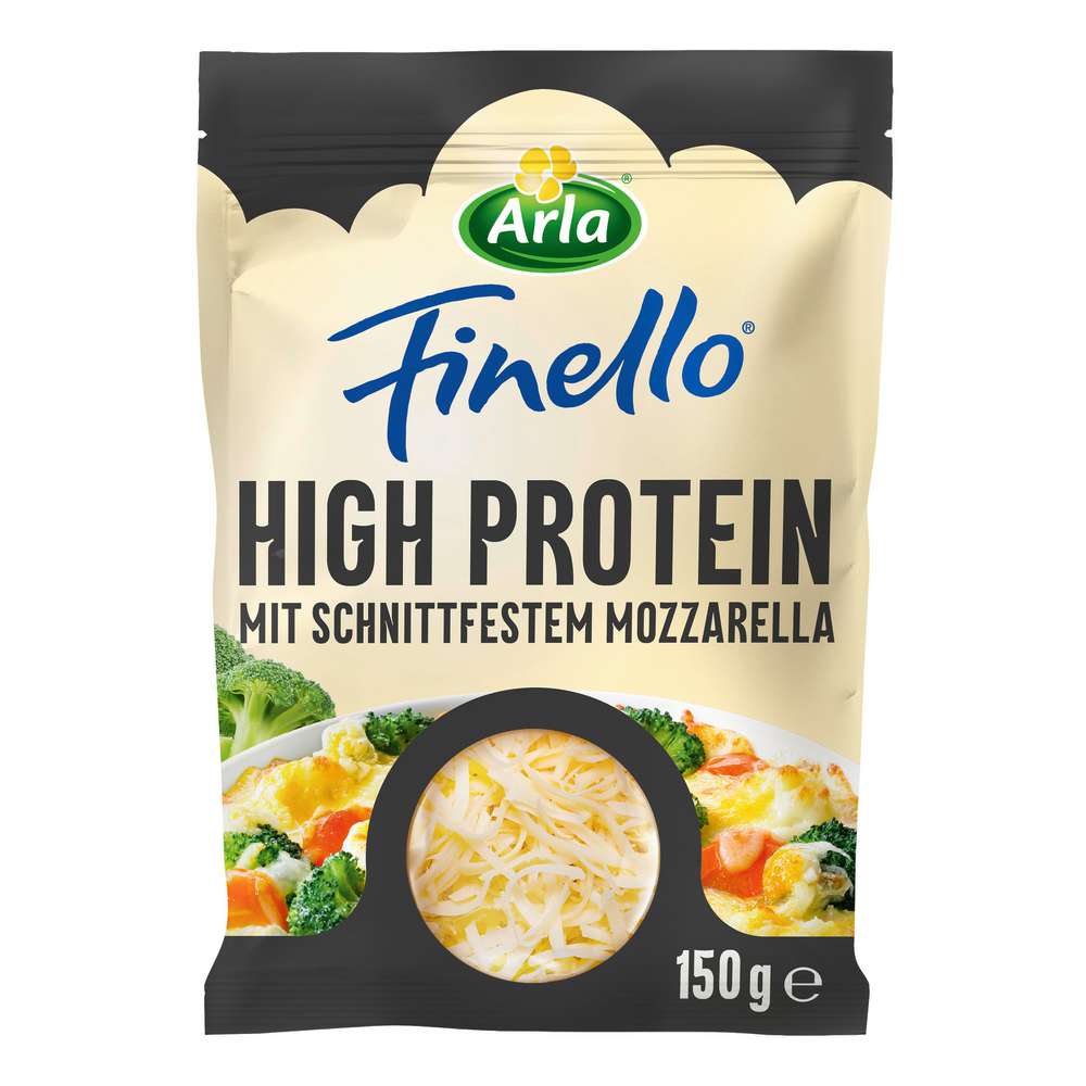Produktabbildung Arla Finello Käse gerieben, Leicht
