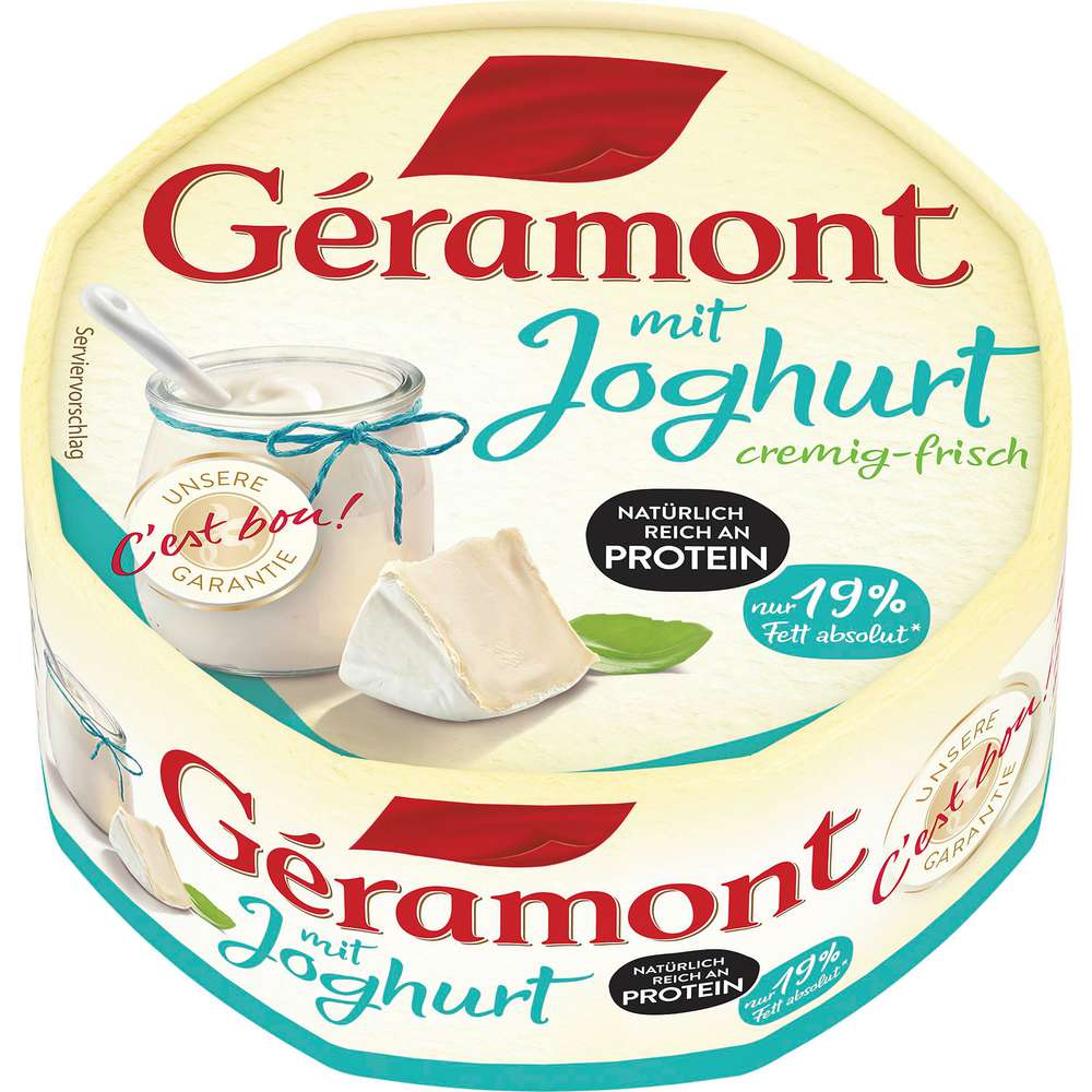 Produktabbildung Géramont Weichkäse, Joghurt