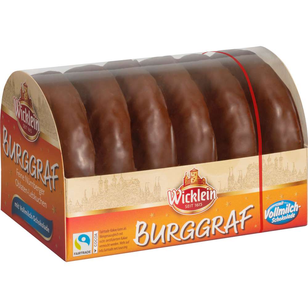 Produktabbildung Wicklein Nürnberger Lebkuchen, Vollmilch