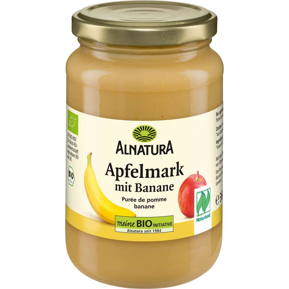 Produktabbildung Alnatura Bio Apfelmark mit Banane