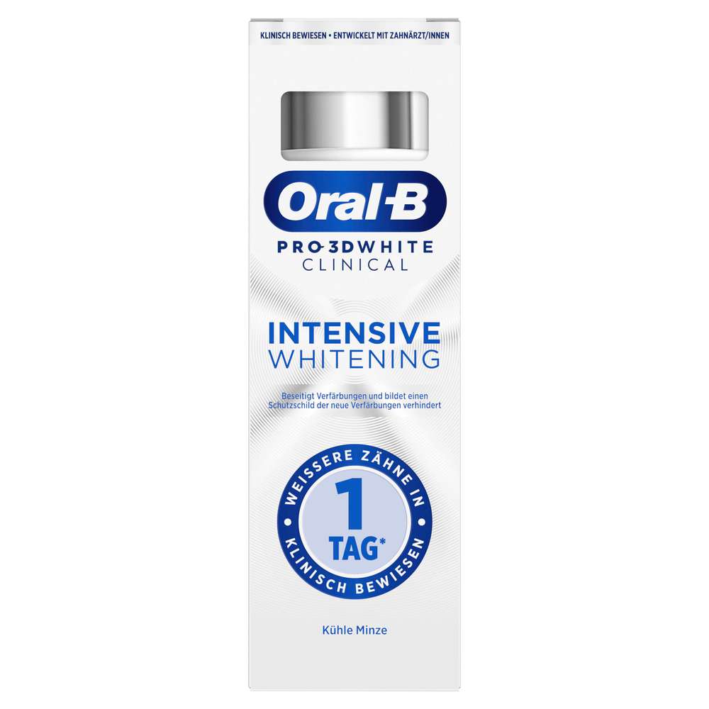 Produktabbildung Oral-B Zahncreme Pro 3D White Intensive Whitening, Kühle Minze