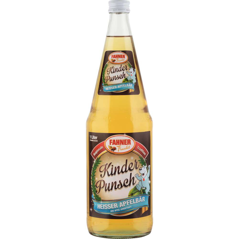 Produktabbildung Fahner Kinderpunsch Heißer Apfelbär