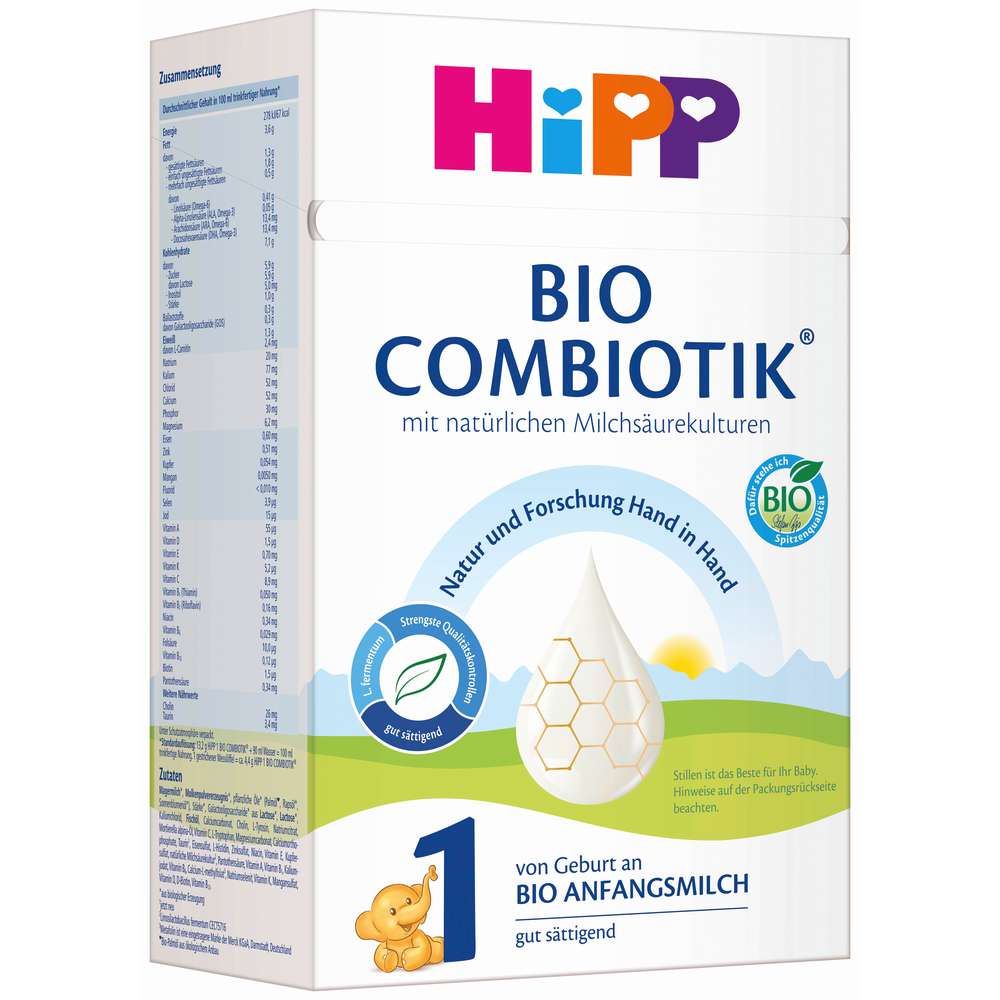 Produktabbildung Hipp Bio Combiotik Anfangsmilch 1