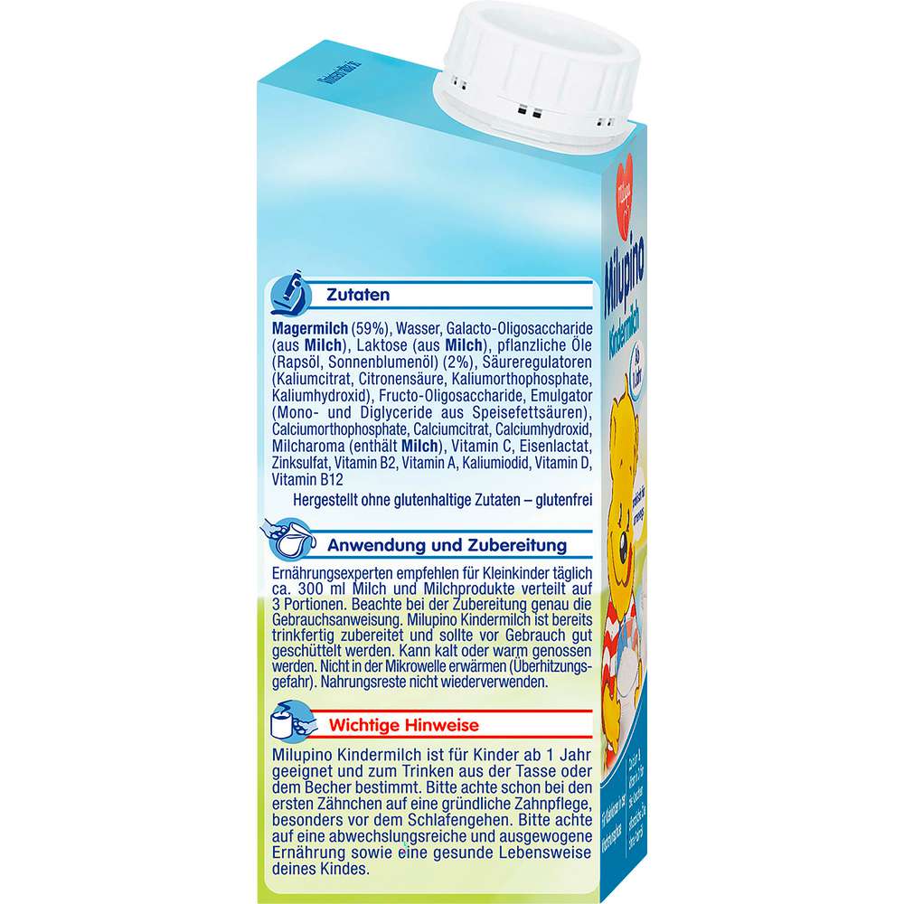 Produktabbildung Milupa Kindermilch Milupino, Folgemilch 