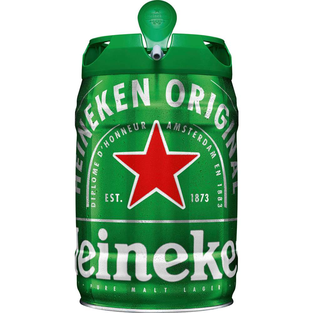 Produktabbildung Heineken Original Lagerbier Fass 5%