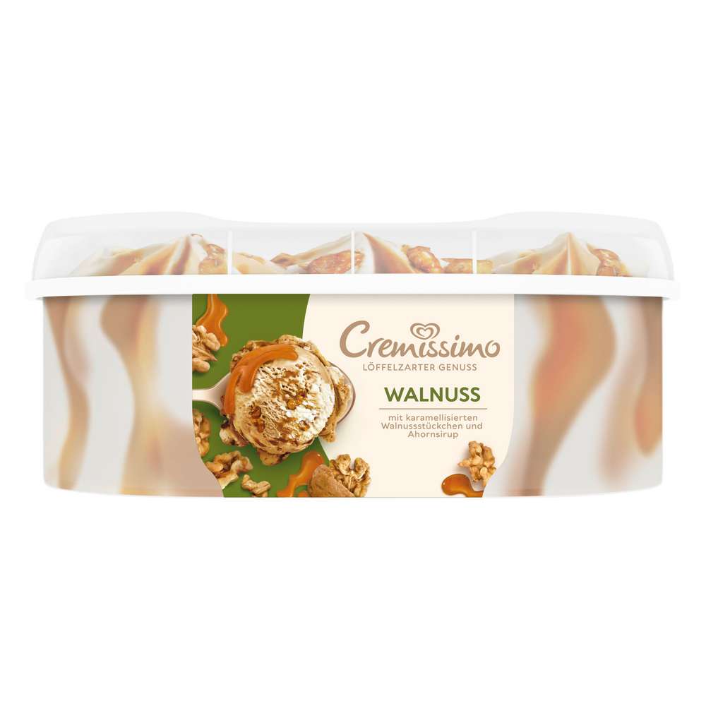 Produktabbildung Langnese Eis Cremissimo, Walnuss