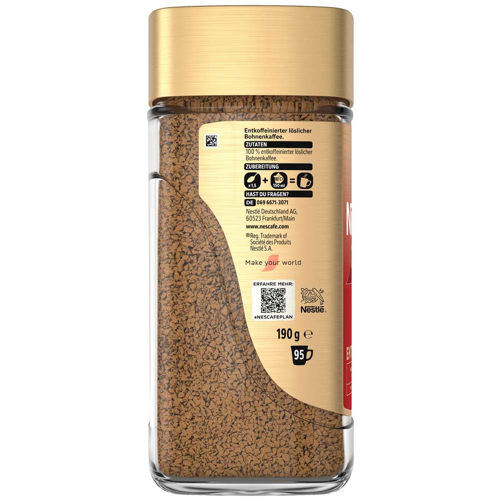 Produktabbildung Nescafe Gold Instant-Kaffee Entkoffeiniert