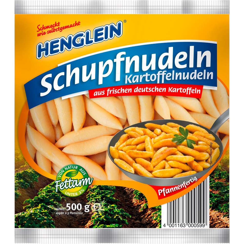Produktabbildung Henglein Schupfnudeln Kartoffelnudeln
