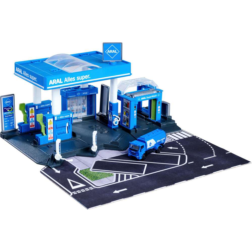 Produktabbildung Dickie Toys Majorette Petrol Station Aral 
