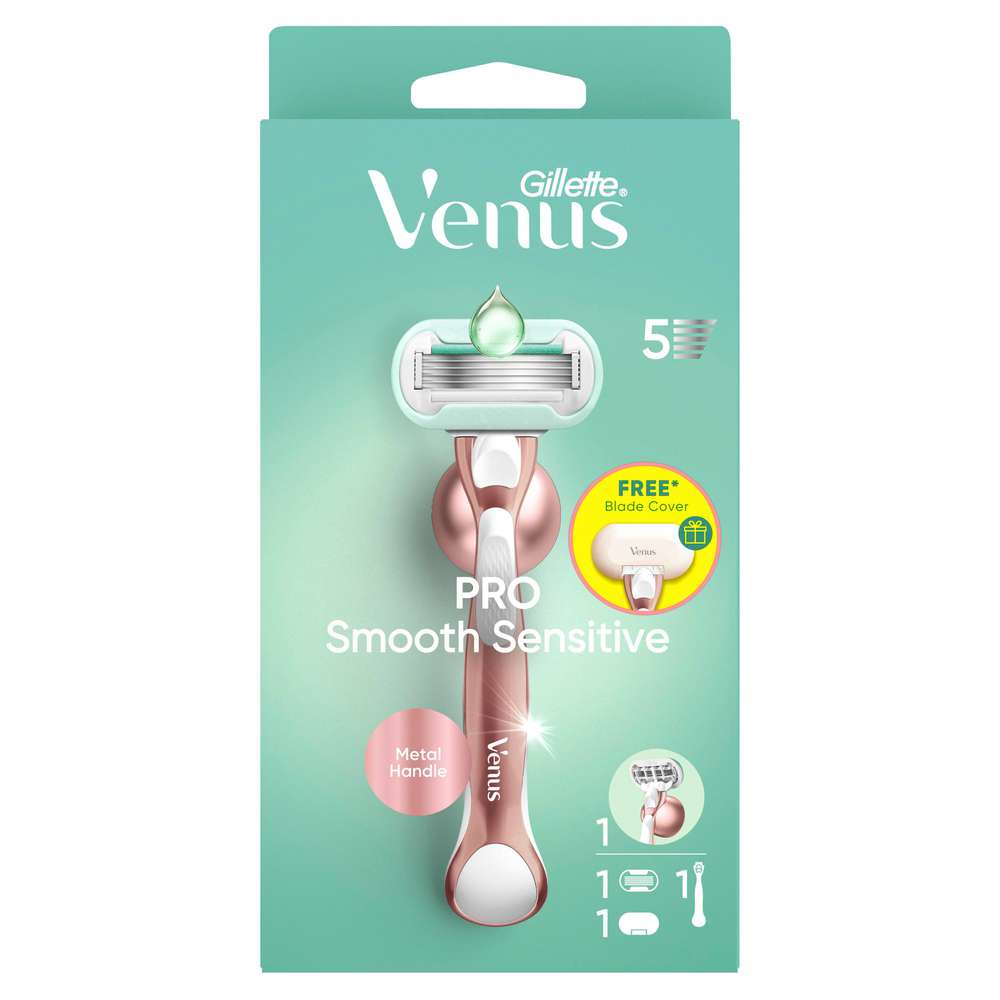 Produktabbildung Gillette Venus Rasierer Rosegold + 1 Klinge 