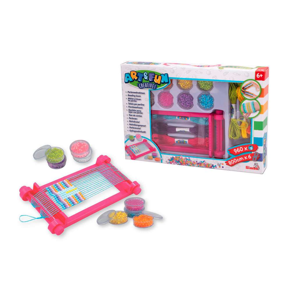 Produktabbildung Simba Art & Fun Creative! Perlenwebrahmen 