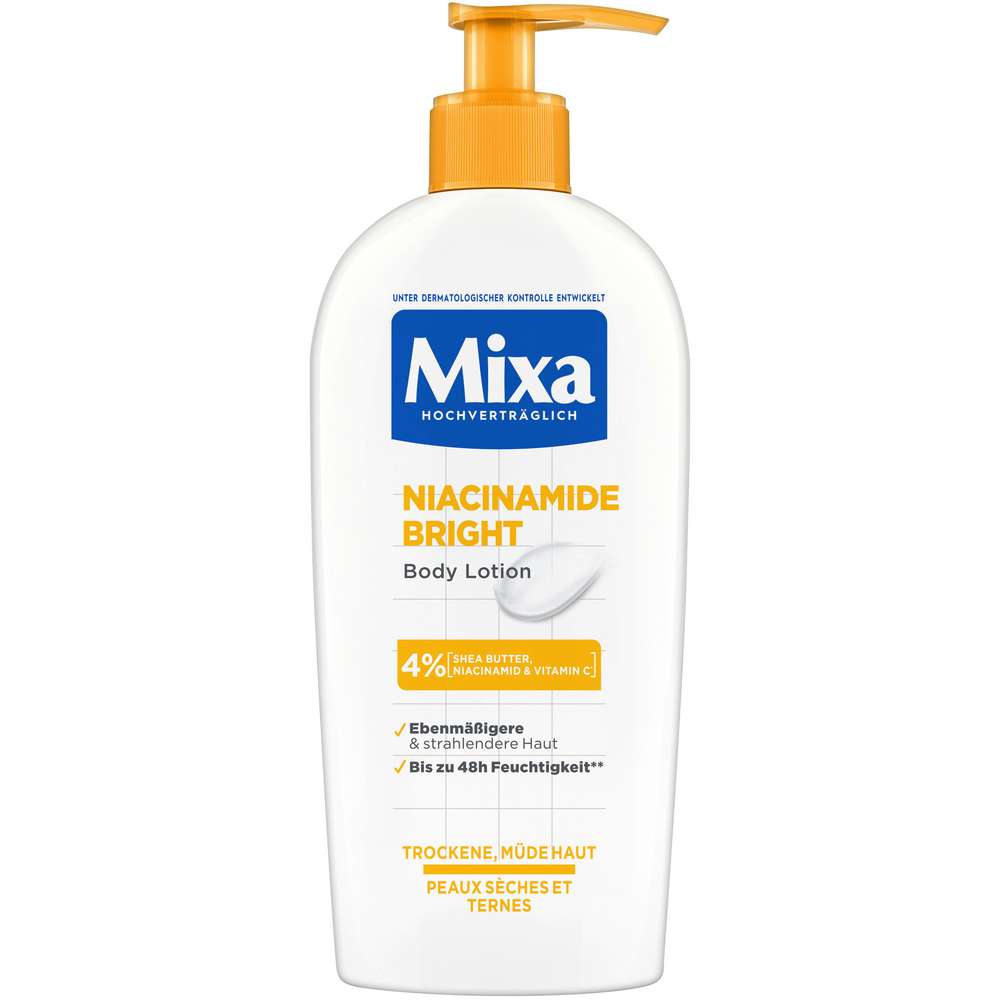 Produktabbildung Mixa Bodylotion Niacinamide