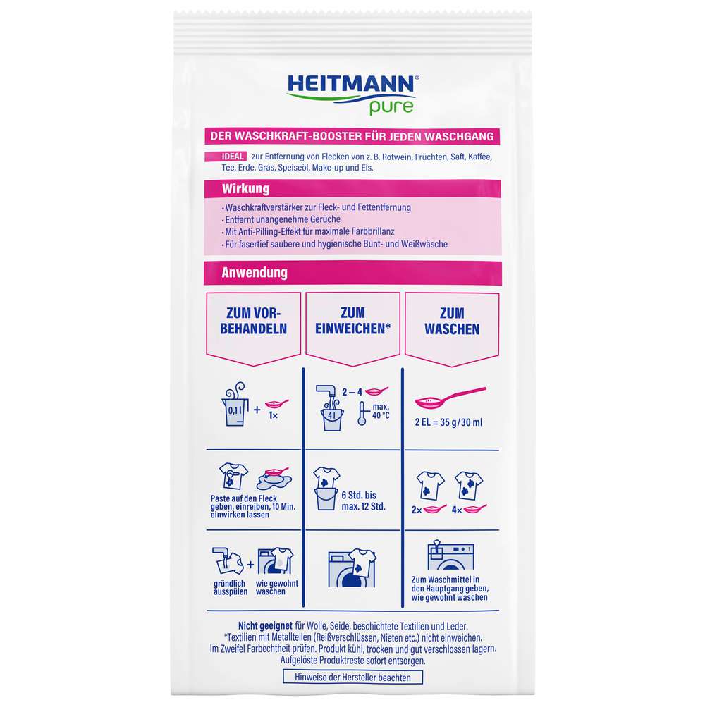 Produktabbildung Heitmann Fleckenentferner Pure Oxi Color