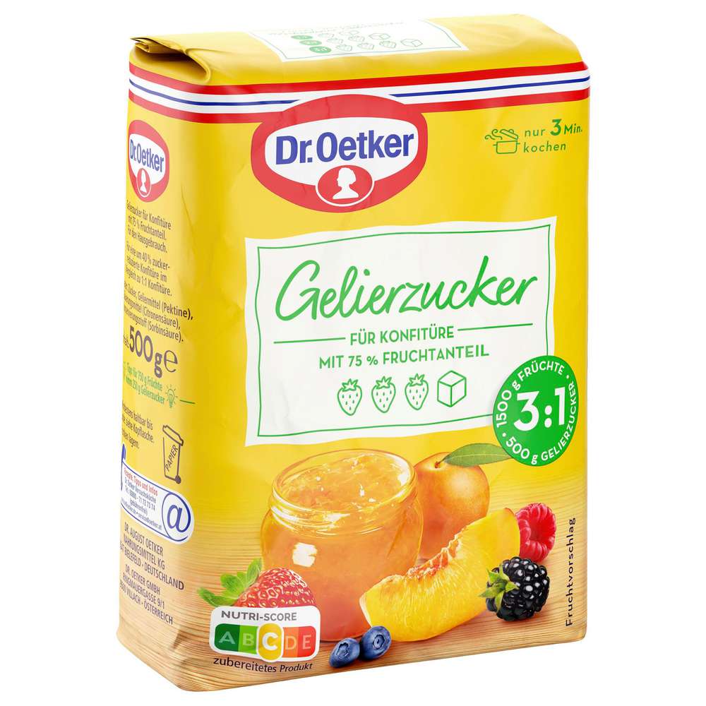 Produktabbildung Dr. Oetker Super Gelierzucker 3:1