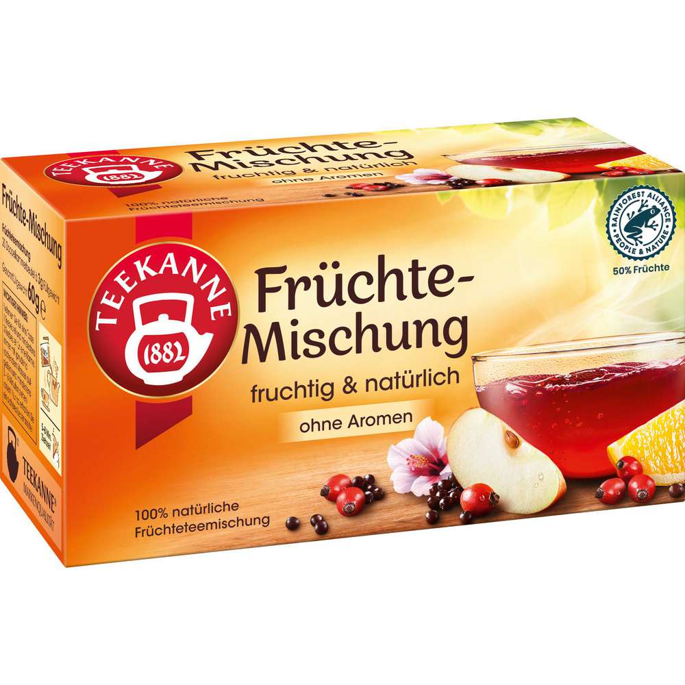 Produktabbildung Teekanne Früchtetee Früchte-Genuss