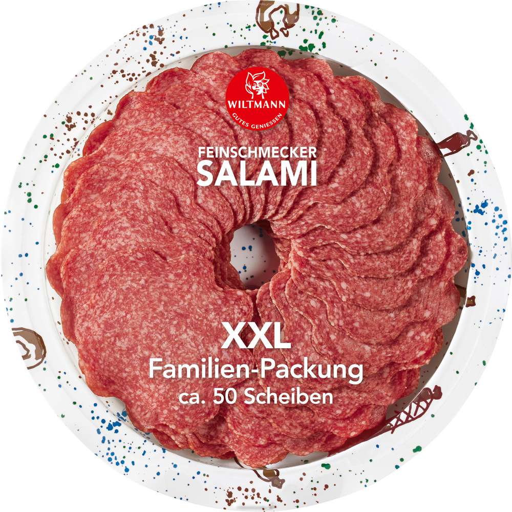 Produktabbildung Wiltmann Feinschmecker-Salami