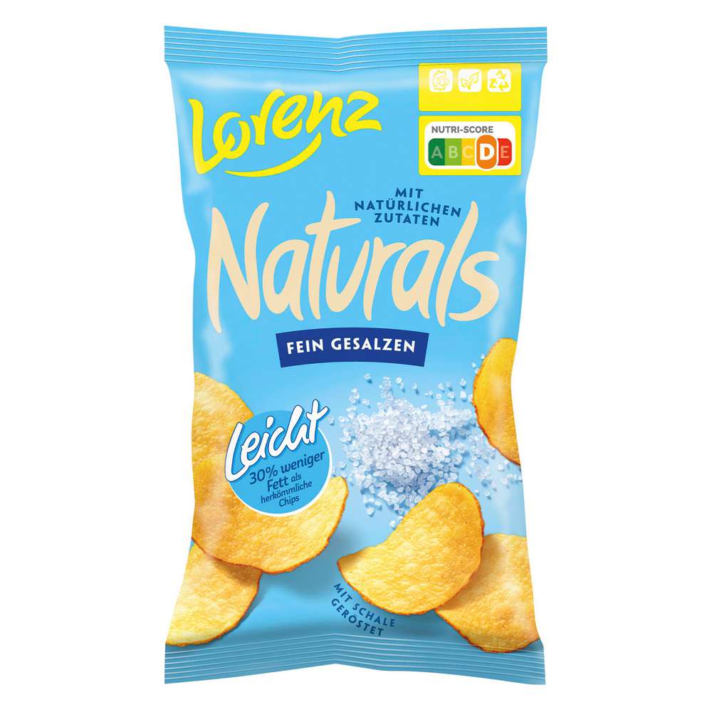 Produktabbildung Naturals Chips Naturals leicht, Salz
