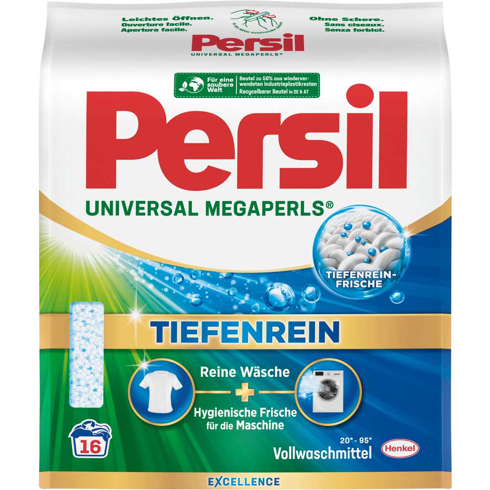 Produktabbildung Persil Universal-Waschmittel, Megaperls, Tiefenrein