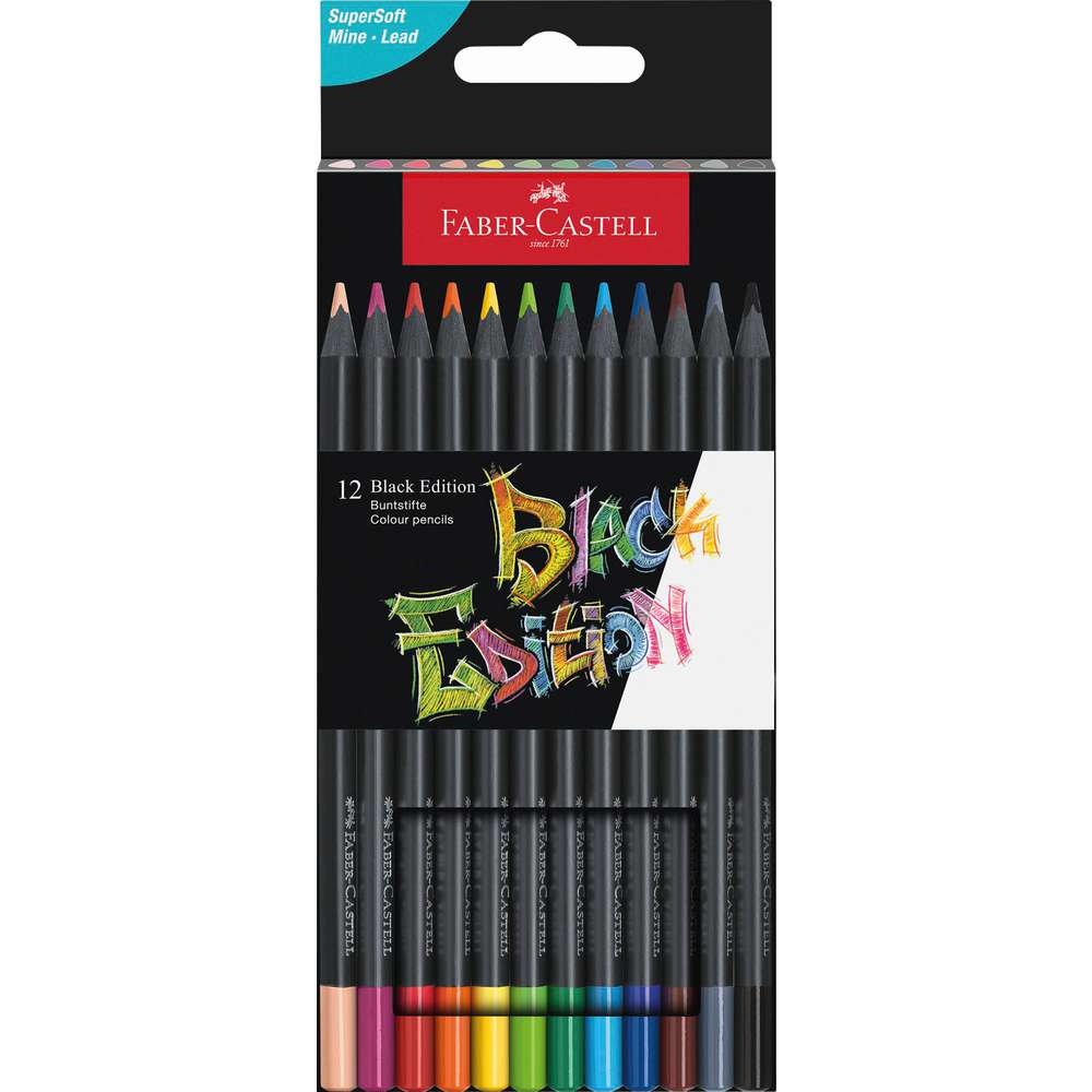 Produktabbildung Faber-Castell Buntstifte Black Edition